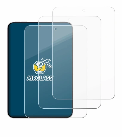 Image de l'appareil Oppo Pad Mini avec une grande variété de protections d'écran.
