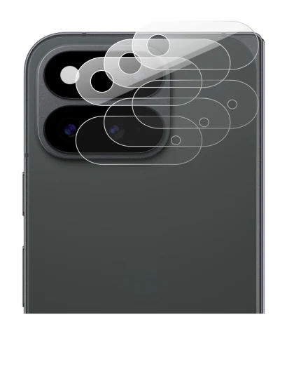 Image de l'appareil Google Pixel 11 Pro Fold (Caméra UNIQUEMENT) avec une grande variété de protections d'écran.