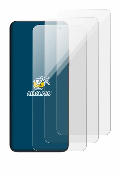 Image de l'appareil ZTE Blade V80 Max avec une grande variété de protections d'écran.