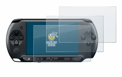 Image de l'appareil Sony PSP Street E1004 avec une grande variété de protections d'écran.