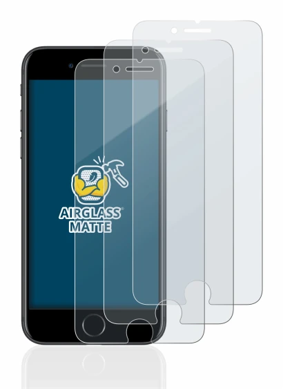 Image de l'appareil Apple iPhone 7 avec une grande variété de protections d'écran.