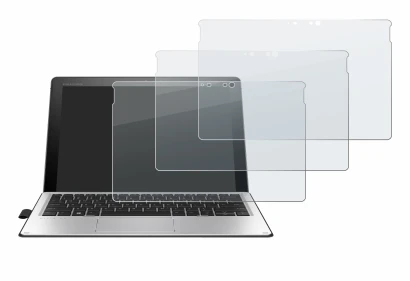 Image de l'appareil HP Elite x2 1012 G2 avec une grande variété de protections d'écran.