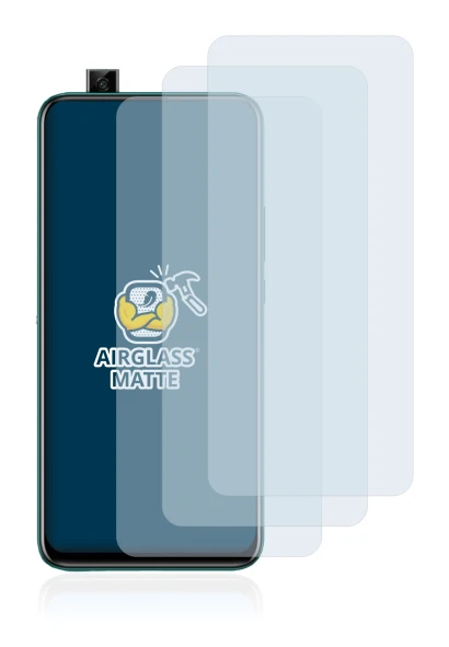 Image de l'appareil Huawei P smart Z avec une grande variété de protections d'écran.