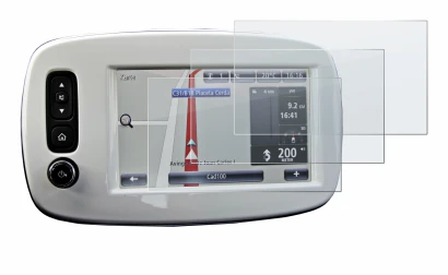 Image de l'appareil TomTom Smart 453 2018 avec une grande variété de protections d'écran.