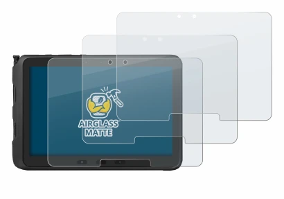 Image de l'appareil Samsung Galaxy Tab Active Pro avec une grande variété de protections d'écran.