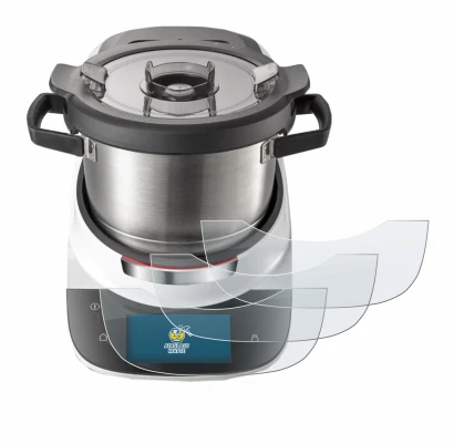 Image de l'appareil Bosch Cookit avec une grande variété de protections d'écran.