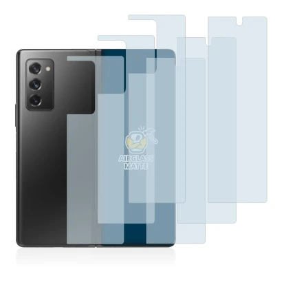 Image de l'appareil Samsung Galaxy Z Fold 2 5G (Avant+Arrière) avec une grande variété de protections d'écran.