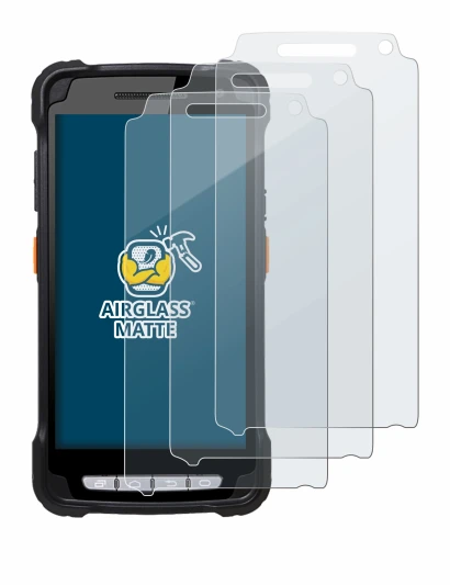 Image de l'appareil Point Mobile PM90 avec une grande variété de protections d'écran.