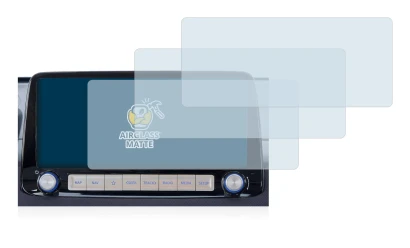 Image de l'appareil Hyundai Kona 2020 Infotainment System 10" avec une grande variété de protections d'écran.