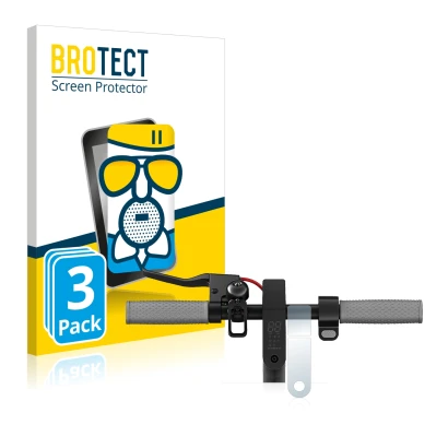 Face avant d’un emballage produit avec le logo de la marque BROTECT. À côté, l’appareil Xiaomi Mi 1S est représenté avec la pr