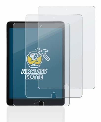 Image de l'appareil Apple iPad 10.2" WiFi 2021 (9ème Gen.) avec une grande variété de protections d'écran.