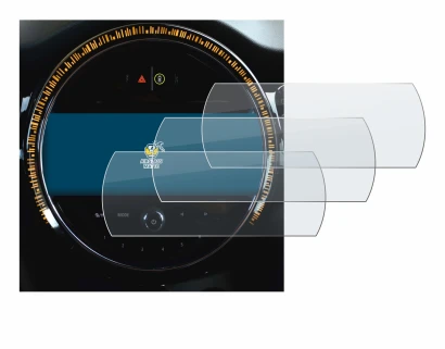 Image de l'appareil Mini Cooper 2021 Infotainment System 8.8" avec une grande variété de protections d'écran.