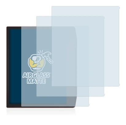 Image de l'appareil PocketBook Era avec une grande variété de protections d'écran.