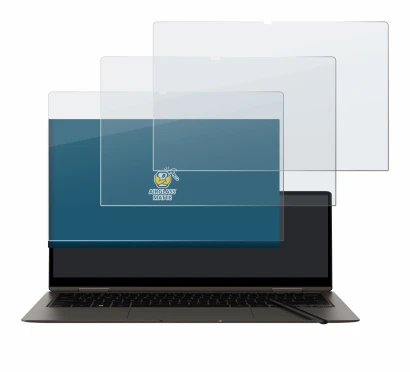 Image de l'appareil Samsung Galaxy Book3 360 13" avec une grande variété de protections d'écran.