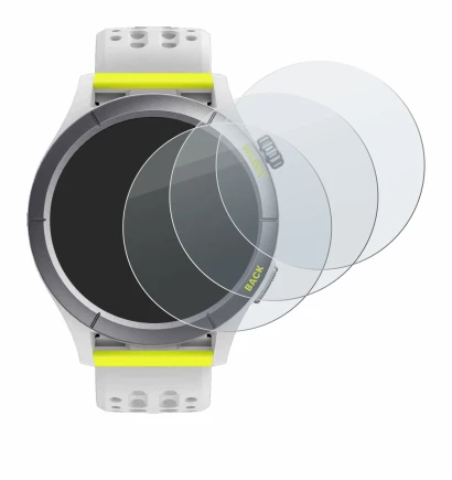 Image de l'appareil Huami Amazfit Cheetah avec une grande variété de protections d'écran.