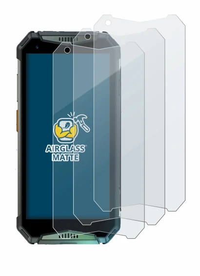 Image de l'appareil Ulefone Armor 20WT avec une grande variété de protections d'écran.