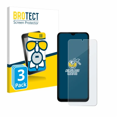 Face avant d’un emballage produit avec le logo de la marque BROTECT. À côté, l’appareil Nokia G42 5G est représenté avec la pr