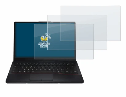 Image de l'appareil Fujitsu Lifebook E5412 avec une grande variété de protections d'écran.