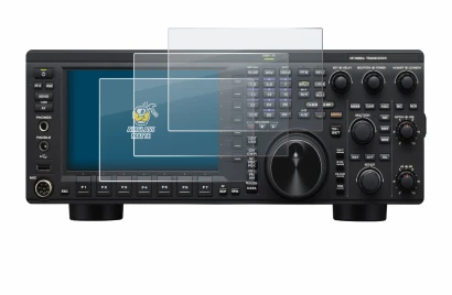 Image de l'appareil Kenwood TS-890S avec une grande variété de protections d'écran.