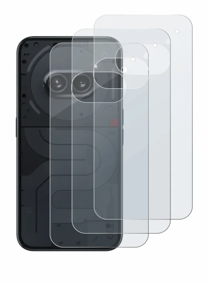 Image de l'appareil Nothing Phone (2a) (Arrière) avec une grande variété de protections d'écran.