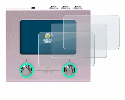 Image de l'appareil Hotone Ampero Mini avec une grande variété de protections d'écran.