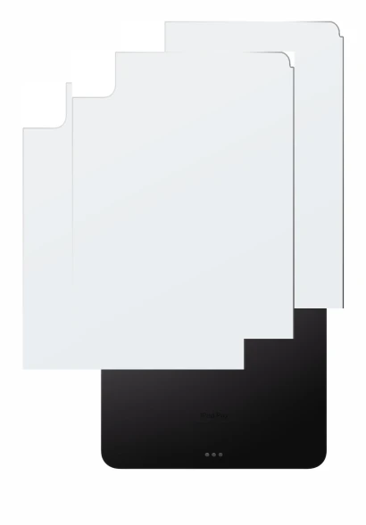 Image de l'appareil Apple iPad Pro 11" 2024 (Arrière) avec une grande variété de protections d'écran.