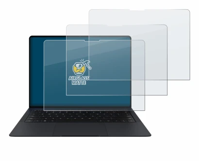 Image de l'appareil Huawei MateBook X Pro 2024 avec une grande variété de protections d'écran.