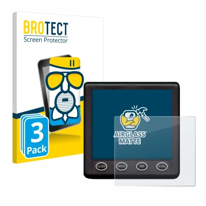 Face avant d’un emballage produit avec le logo de la marque BROTECT. À côté, l’appareil Nasa Marine Instruments Clipper Duet S