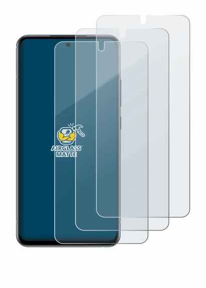 Image de l'appareil Nokia X30 5G avec une grande variété de protections d'écran.