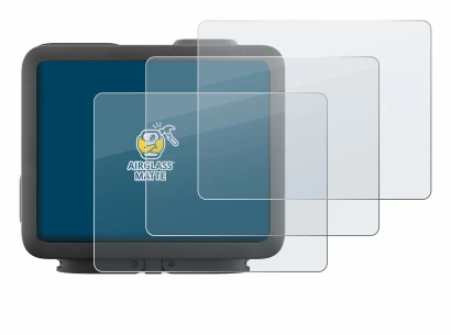 Image de l'appareil GoPro Hero 4k avec une grande variété de protections d'écran.