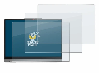 Image de l'appareil Lenovo IdeaPad 5x 2-in-1 Gen 9 14" avec une grande variété de protections d'écran.