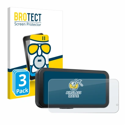 Face avant d’un emballage produit avec le logo de la marque BROTECT. À côté, l’appareil Volam RC15B 6.25" est représenté avec 