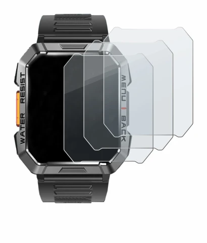 Image de l'appareil Iowodo W60 2" avec une grande variété de protections d'écran.