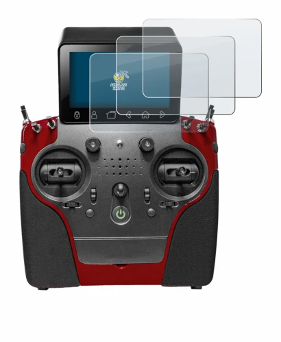 Image de l'appareil PowerBox Systems Atom avec une grande variété de protections d'écran.