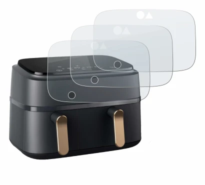 Image de l'appareil Philips Airfryer NA352/00 avec une grande variété de protections d'écran.