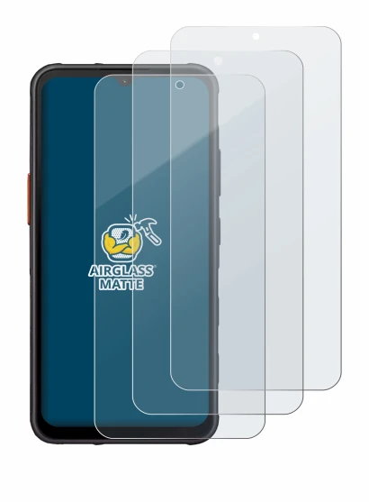 Image de l'appareil Samsung Galaxy XCover 7 Pro avec une grande variété de protections d'écran.