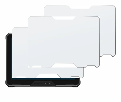 Image de l'appareil Dell Latitude 7030 Rugged Extreme avec une grande variété de protections d'écran.