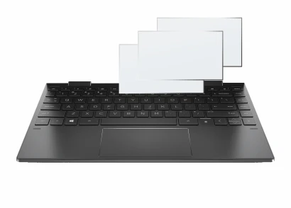 Image de l'appareil HP Envy x360 (13-X) (UNIQUEMENT Touch Trackpad) avec une grande variété de protections d'écran.