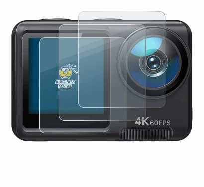 Image de l'appareil Wolfang GA420 avec une grande variété de protections d'écran.