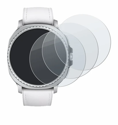 Image de l'appareil Samsung Galaxy Watch 8 Classic (46 mm) avec une grande variété de protections d'écran.