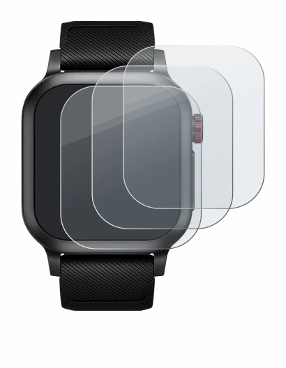 Image de l'appareil Haylou Iron Neo 1.95" avec une grande variété de protections d'écran.