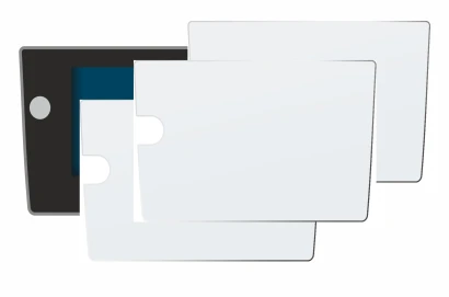 Image de l'appareil Volkswagen Polo Life 2024 avec une grande variété de protections d'écran.