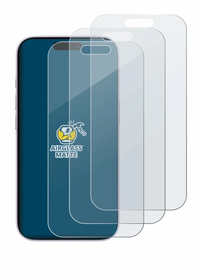 Image de l'appareil Apple iPhone 17 avec une grande variété de protections d'écran.