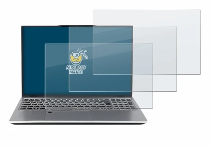 Image de l'appareil terra Mobile 1551R i7 1355U W11P avec une grande variété de protections d'écran.