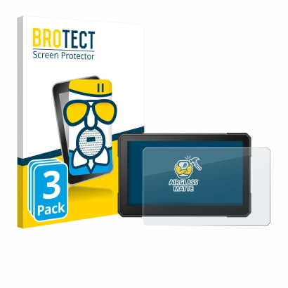 Face avant d’un emballage produit avec le logo de la marque BROTECT. À côté, l’appareil Interphone Sync 70 Essential est repré