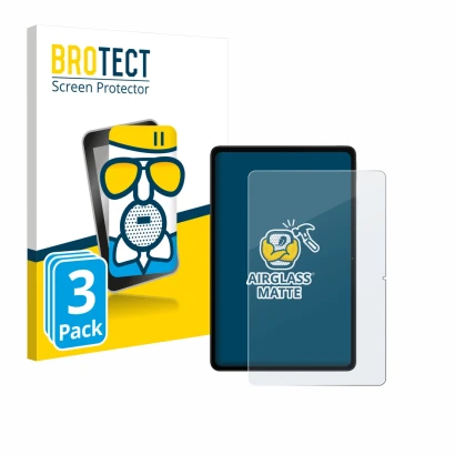 Face avant d’un emballage produit avec le logo de la marque BROTECT. À côté, l’appareil Xiaomi Redmi Pad 2 Pro est représenté 