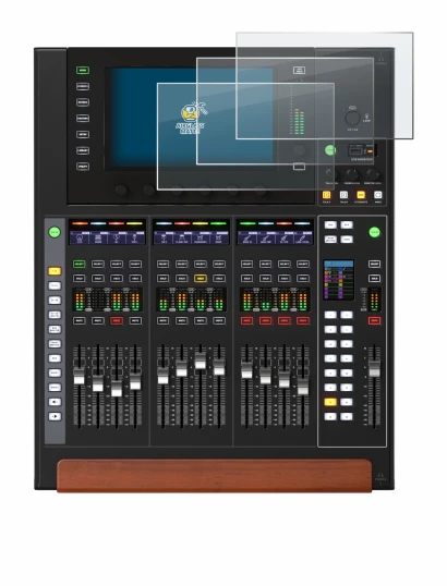 Image de l'appareil Behringer Wing Compact avec une grande variété de protections d'écran.