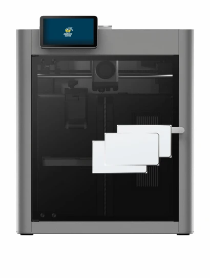 Image de l'appareil Bambu Lab P2S 3D Printer avec une grande variété de protections d'écran.