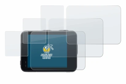 Image de l'appareil Akaso Brave 7 avec une grande variété de protections d'écran.