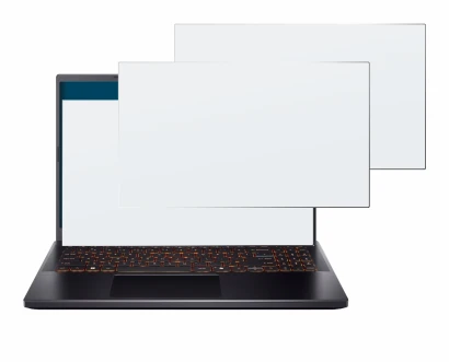 Image de l'appareil Acer Nitro V 15 avec une grande variété de protections d'écran.